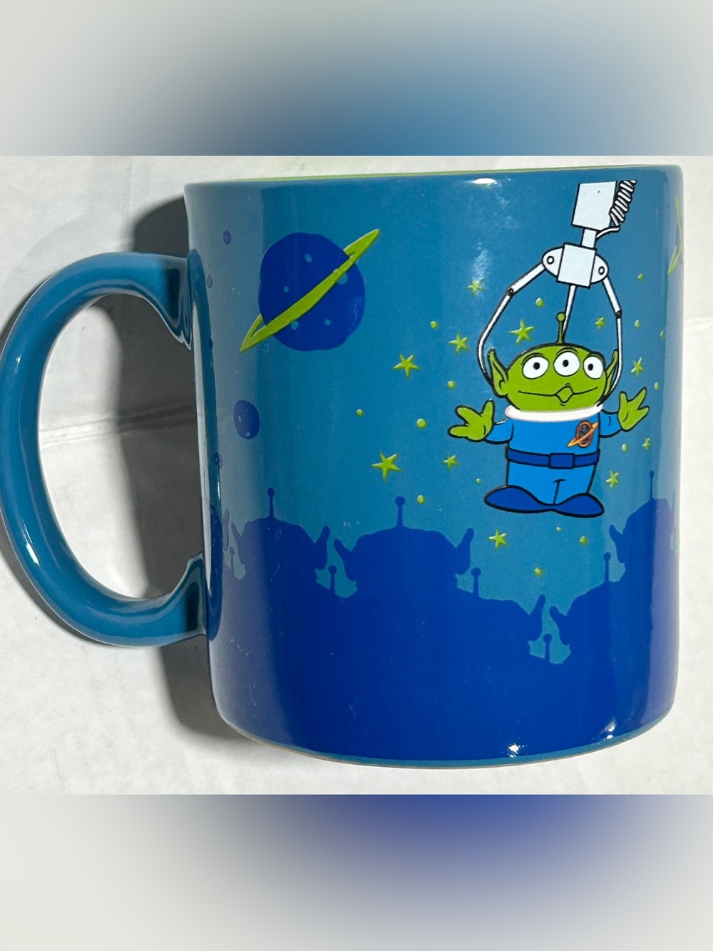Disney·Pixar Branded Blue Ceramic Mug - 20 oz